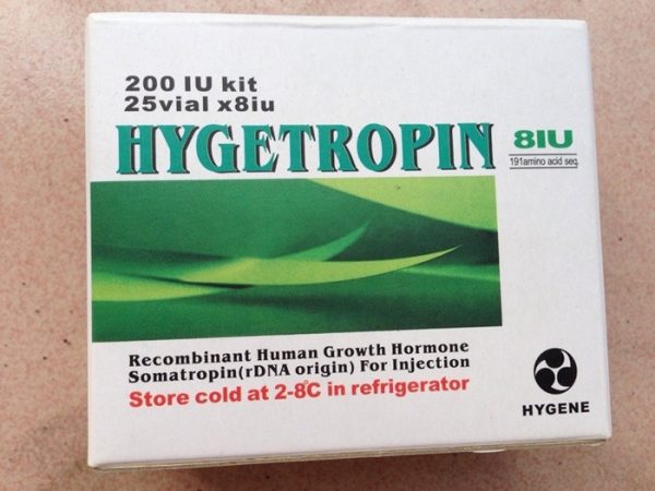Hygetropin 8iu x 25 vials